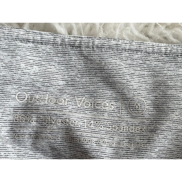 OUTDOOR VOICES Women’s Size M Gray Three Tone Leggings - Picture 5 of 7
